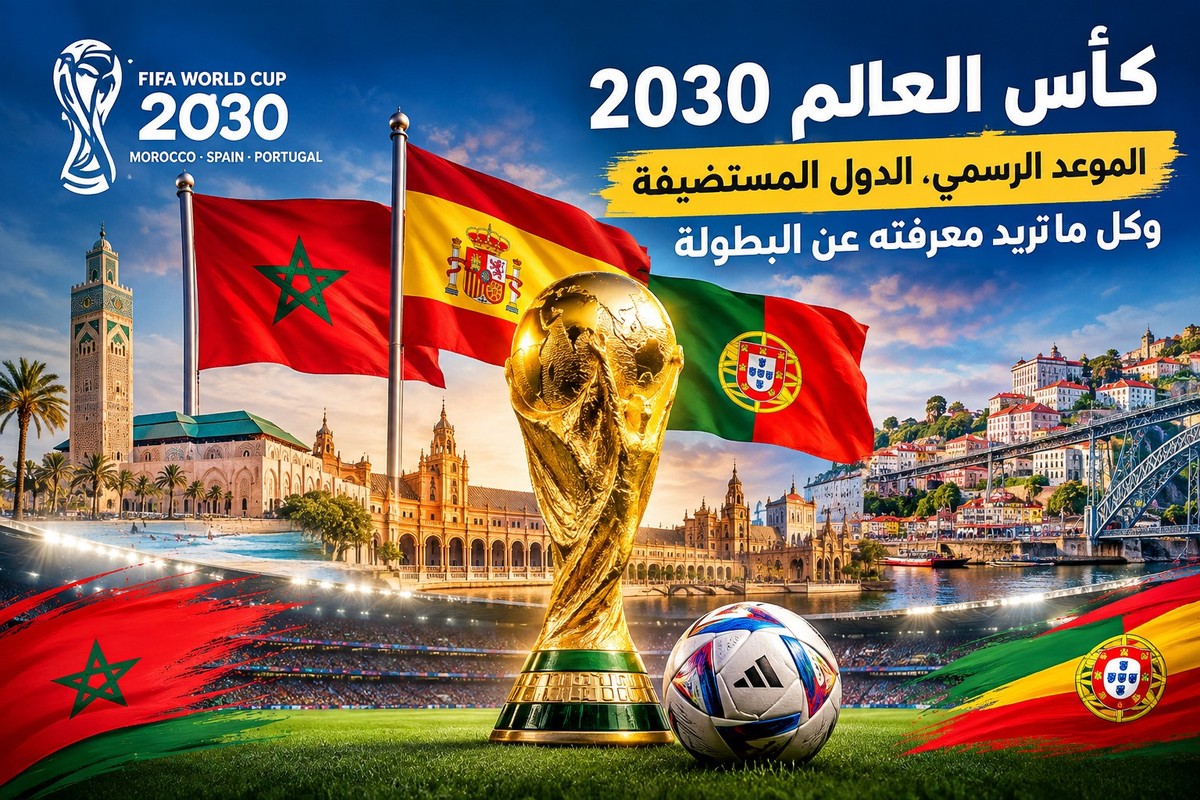 النقل والمواصلات في كأس العالم 2030: قطارات وطائرات وتنقل بين المدن