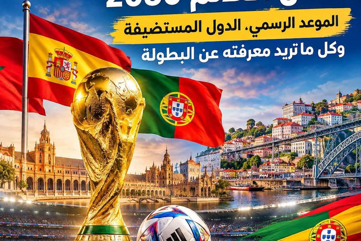 القنوات الناقلة لكأس العالم 2030 وكيفية متابعة المباريات
